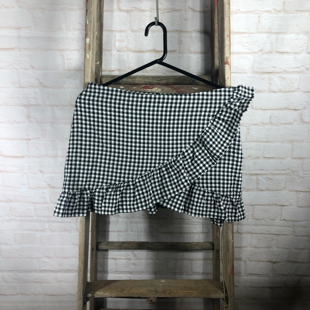 H&M Gingham Skirt